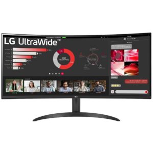 Monitor LG 34WR50QK-B / 34 Inch / WQHD / Ultra Wide / 100Hz / 5ms / I zi