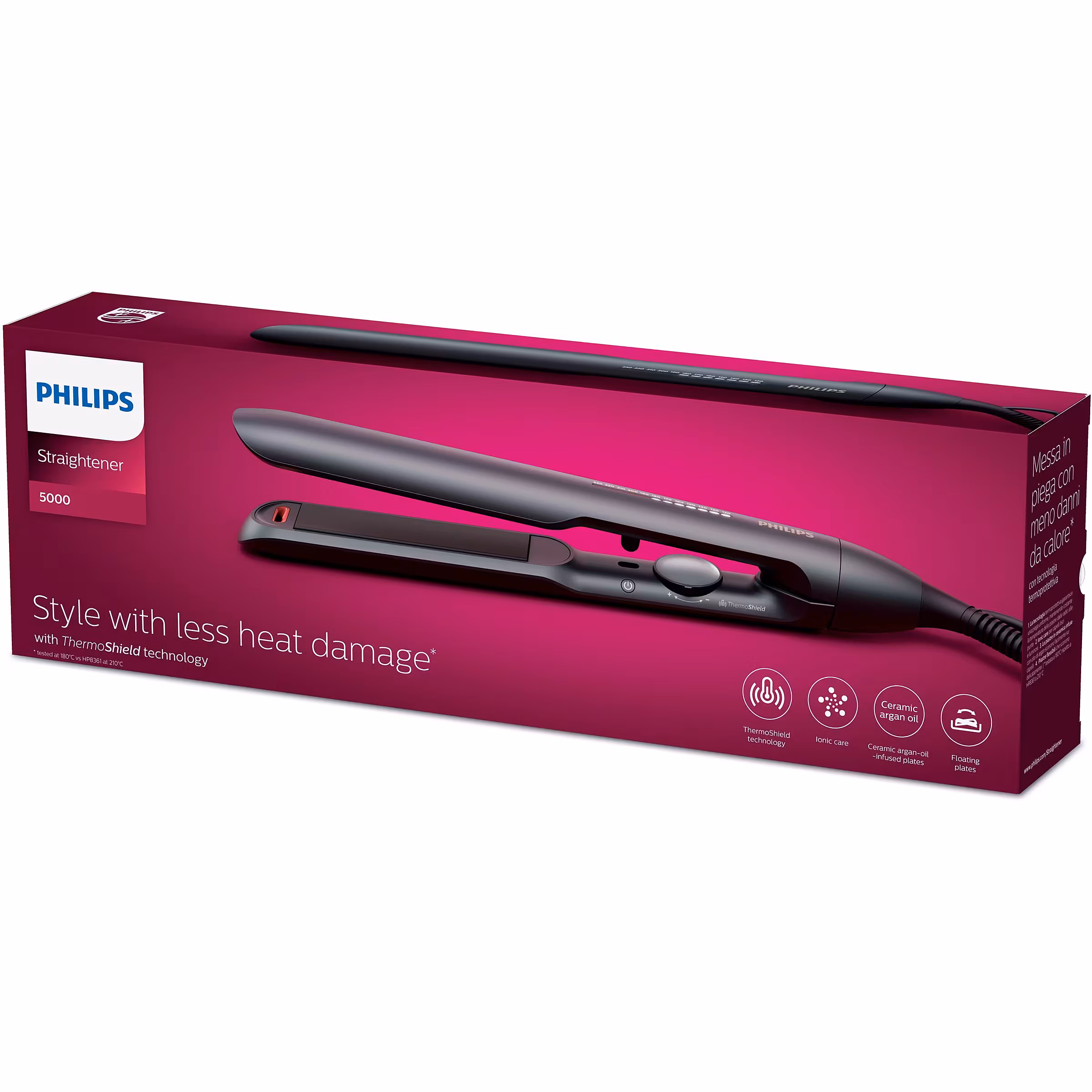 Drejtuese per Floke Philips 5000 Series / BHS510/00 / Ceramic Plates - Zezë - Figura 2