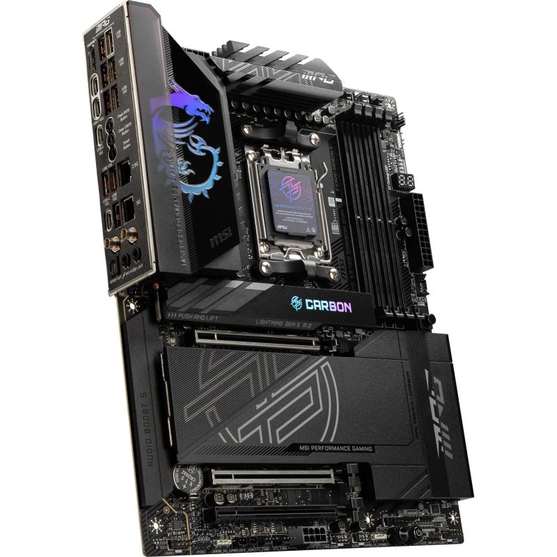 Pllakë Amë AMD AM5 MSI MPG X870E CARBON WIFI / DDR5 / ATX / HDMI - Figura 4