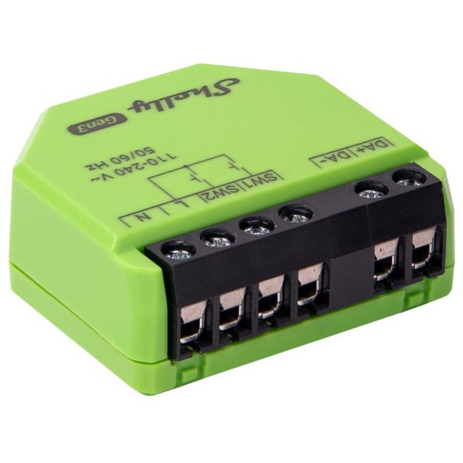 Kontrollues Dritash LED – Shelly Relay DALI Dimmer Gen3