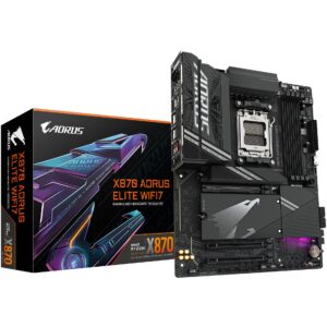 Pllakë Amë MB Intel Gigabyte X870 Aorus Elite Wifi7 / AM5 ATX / DDR5 / HDMI+DP