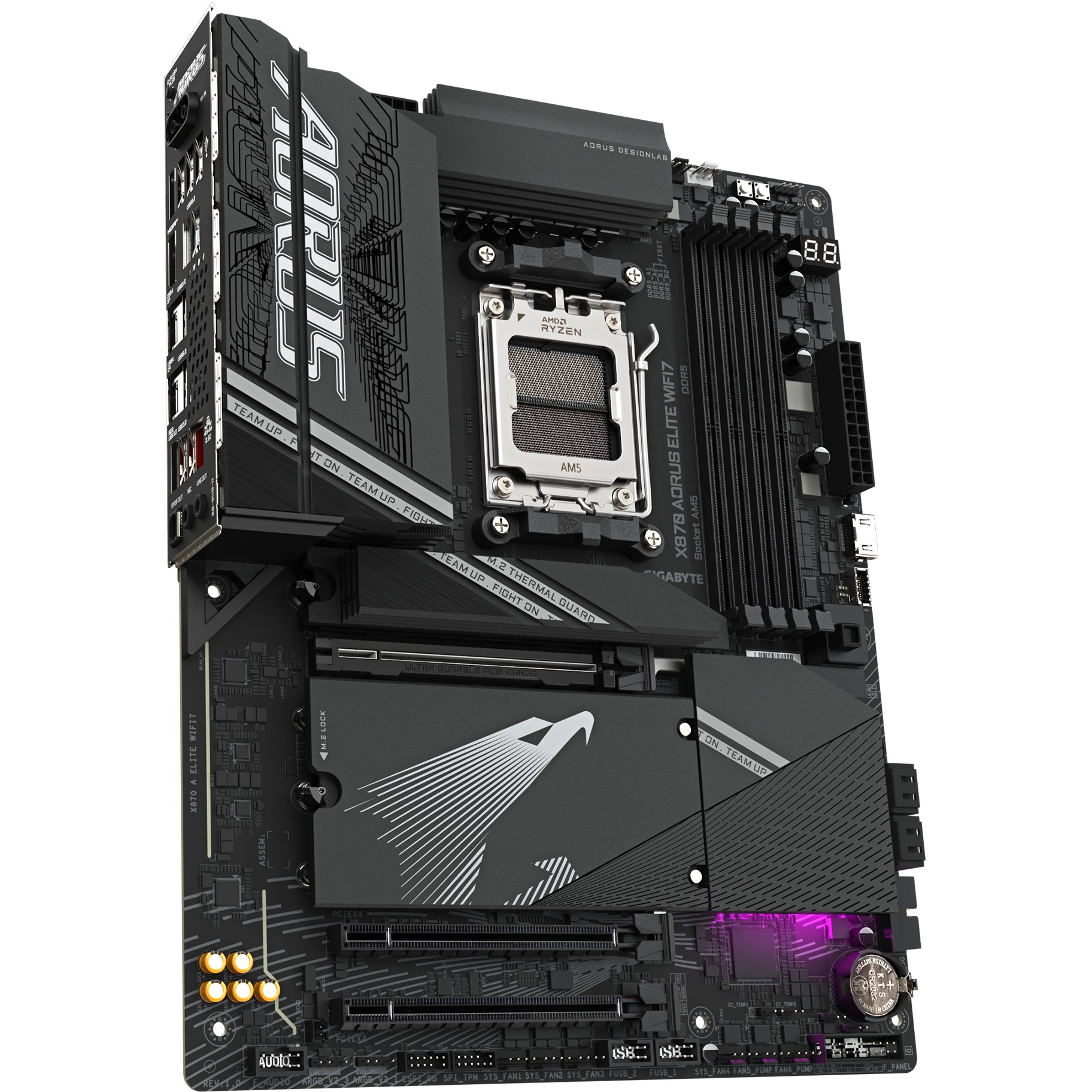 Pllakë Amë MB Intel Gigabyte X870 Aorus Elite Wifi7 / AM5 ATX / DDR5 / HDMI+DP - Figura 3