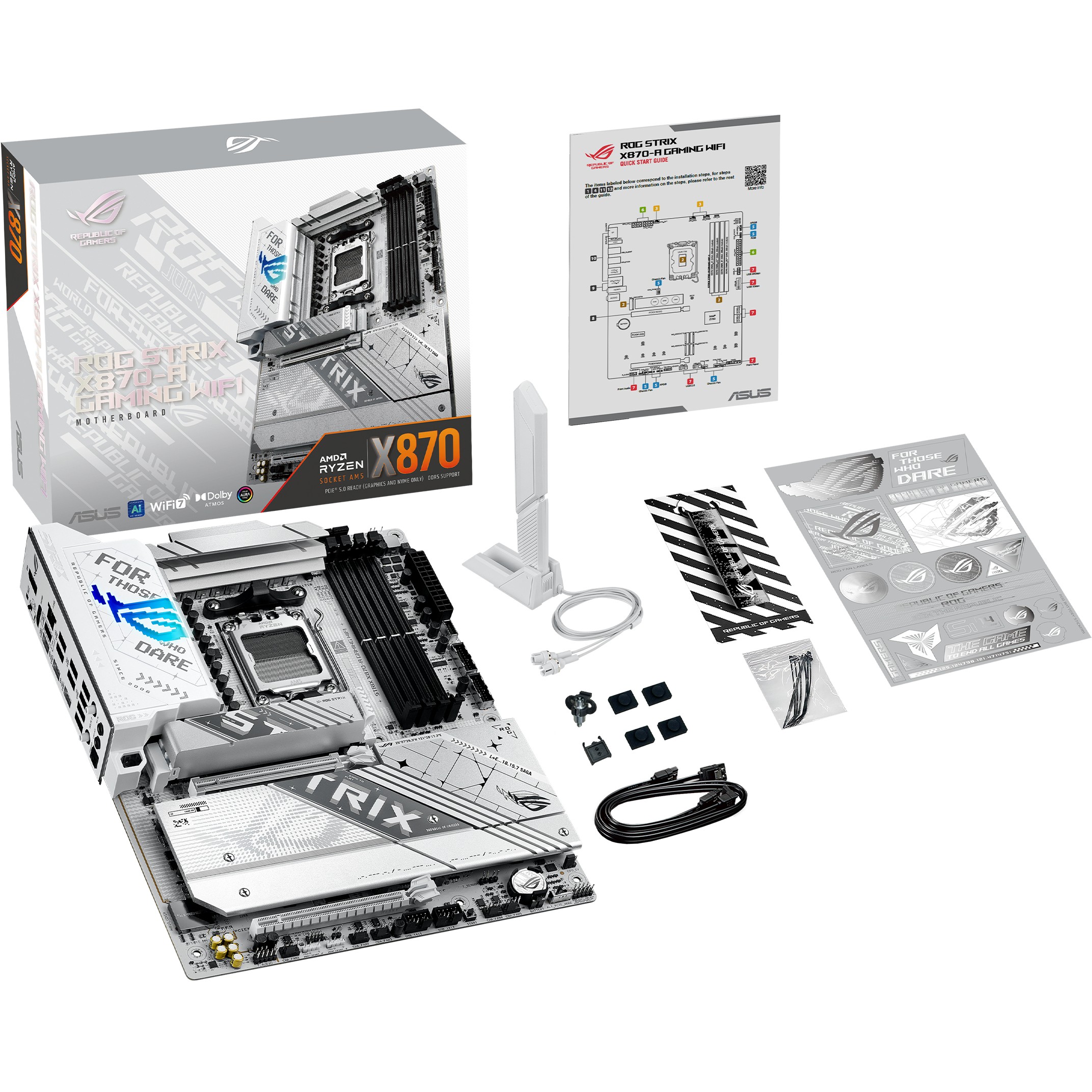 AM5 ASUS ROG STRIX X870-A Gaming WIFI ATX - Figura 4