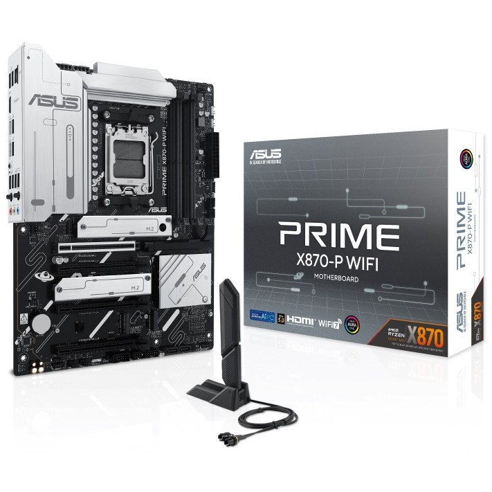 Pllakë Amë AMD AM5 ASUS PRIME X870-P WIFI / ATX / DDR5 / HDMI