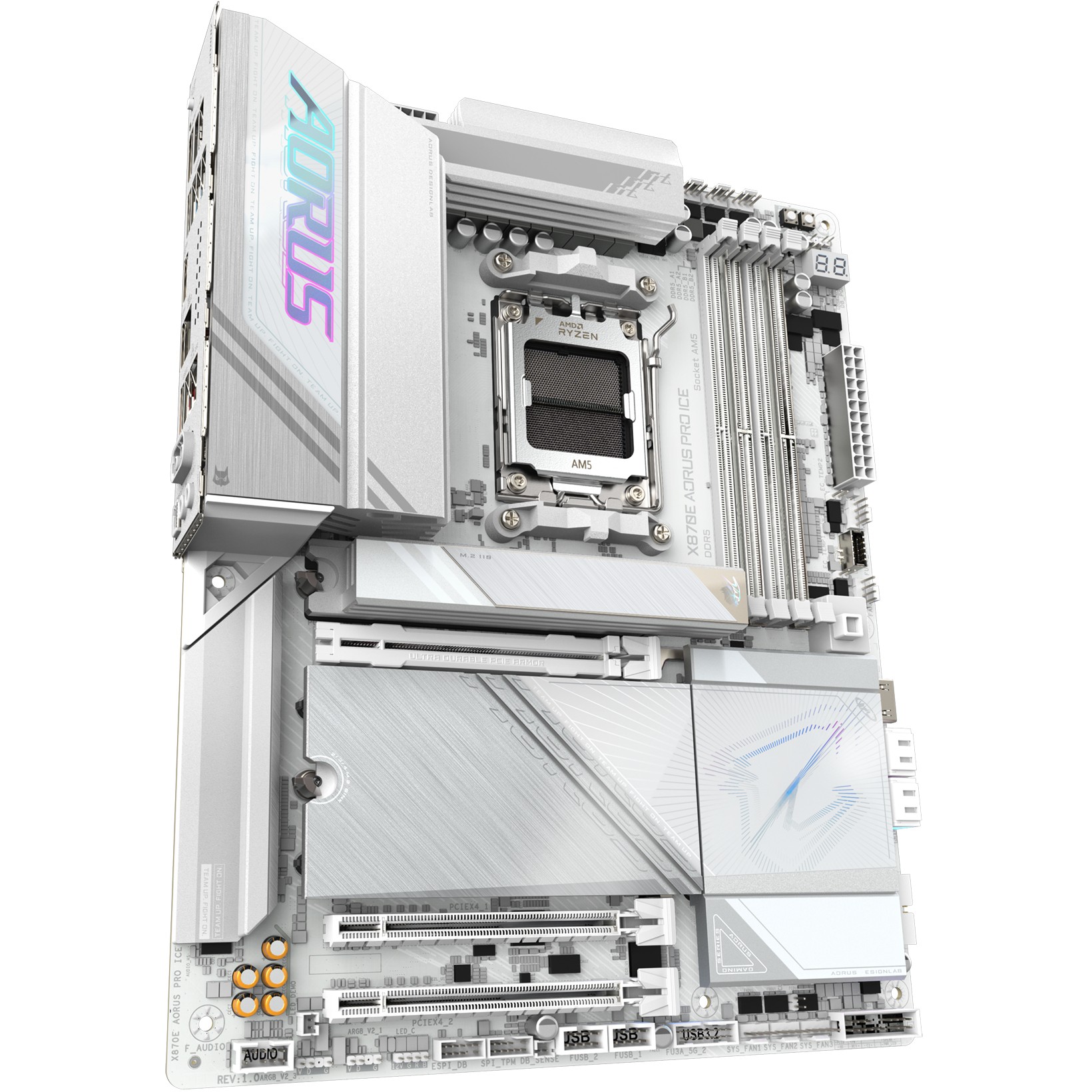 Pllakë Amë AM5 Gigabyte X870E AORUS PRO ICE ATX - Figura 3