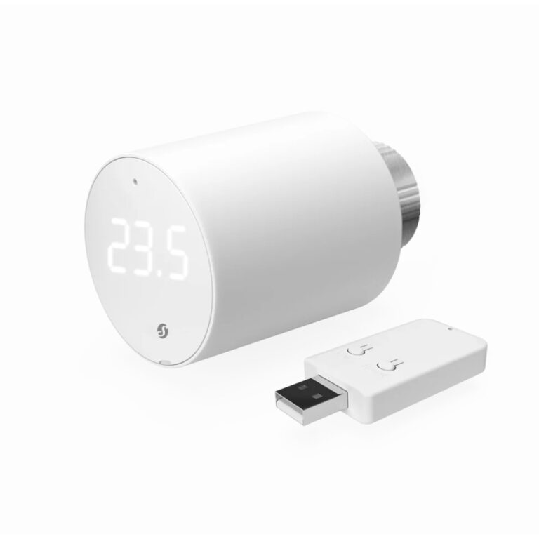 Termostat i mençur Shelly Plug & Play "Blu TRV & Blu Gateway Gen3" -