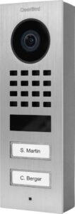 DoorBird D1102V IP Vid. Türst. V2A Edels. 2 Ruftasten Aufputz