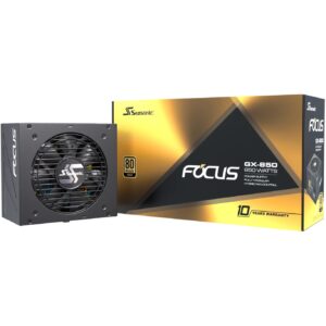 Furnizues Energjie PSU 850W Seasonic Focus-GX-850 ATX 3.1 80+ Gold