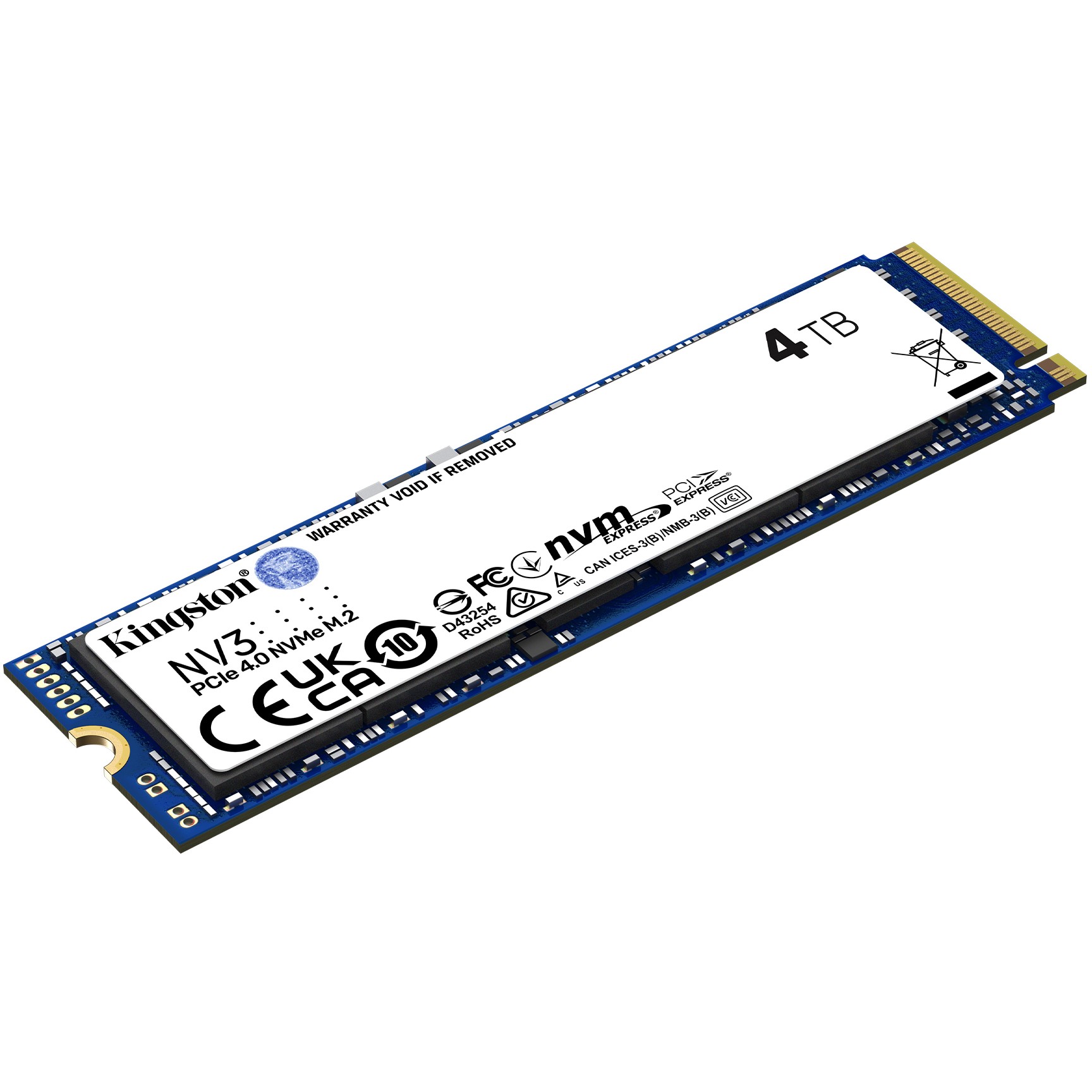 SSD të Brendshme M.2 4TB Kingston NV3 NVMe PCIe 4.0 x 4