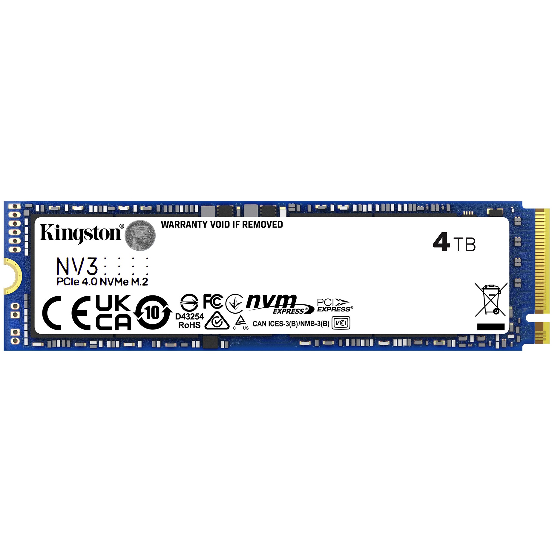 SSD të Brendshme M.2 4TB Kingston NV3 NVMe PCIe 4.0 x 4 - Figura 3
