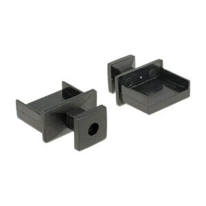 Aksesorë DeLock Dust Cover / USB Type-A / with Grip / 10-Pack - Zezë