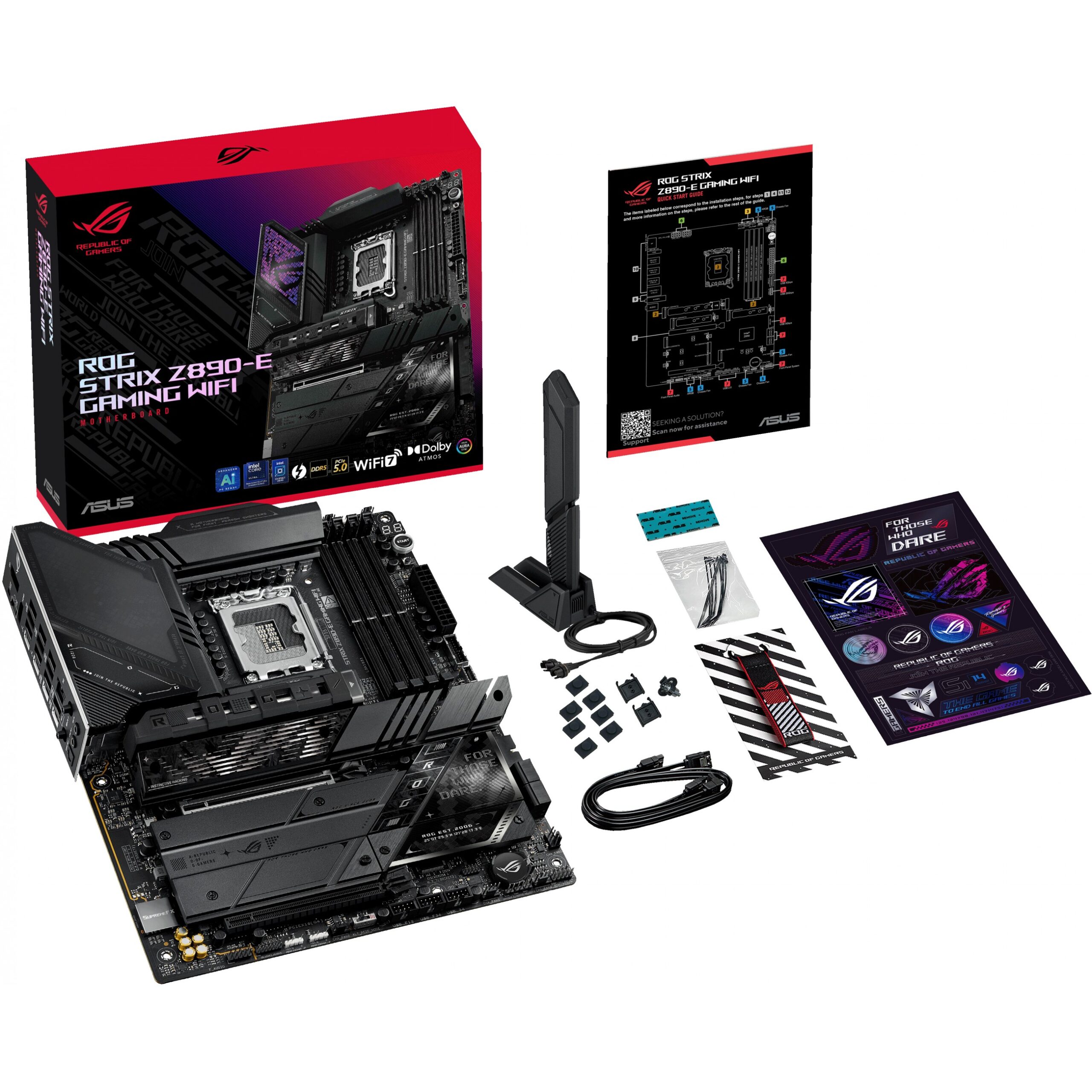 Pllakë Amë MB Intel ASUS ROG STRIX Z890-E Gaming WIFI / LGA 1851 / DDR5 / HDMI+DP - Figura 5