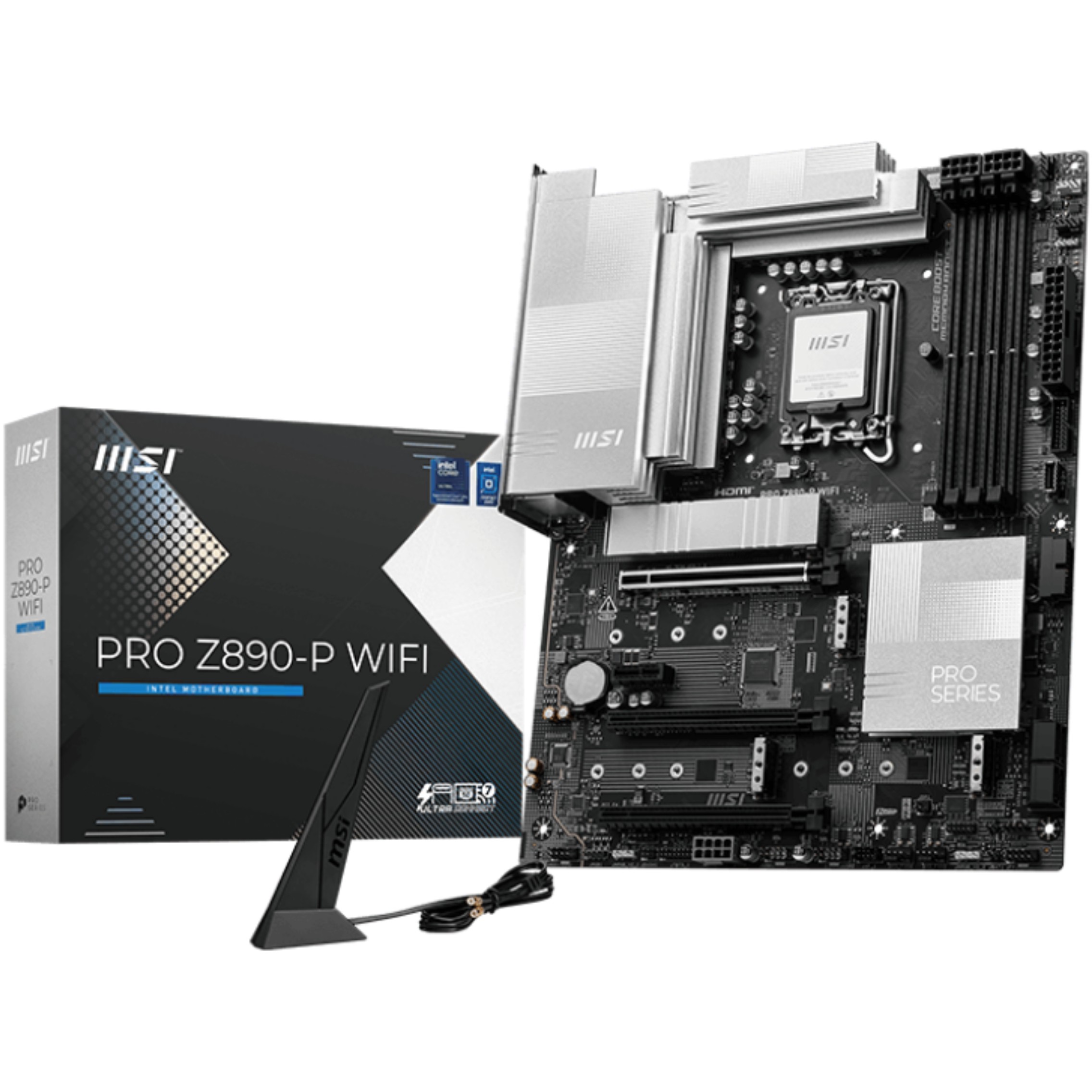 Pllakë Amë MB Intel MSI Z890-P Pro Wifi / LGA 1851 / DDR5 / HDMI+DP