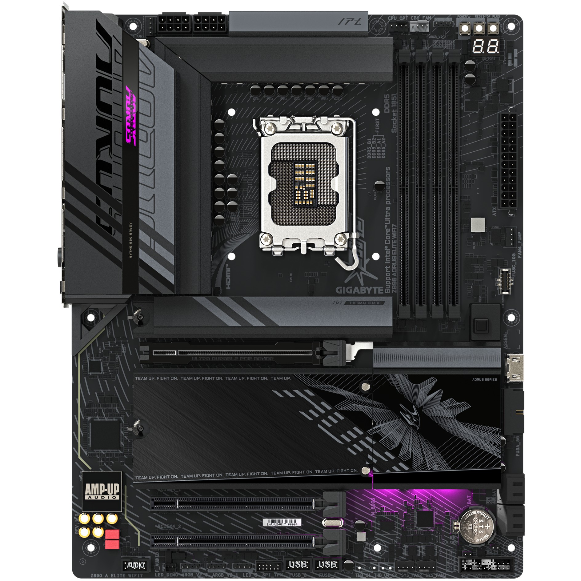 Pllakë amë Intel 1851 Gigabyte Z890 A Elite WIFI7 - Figura 2