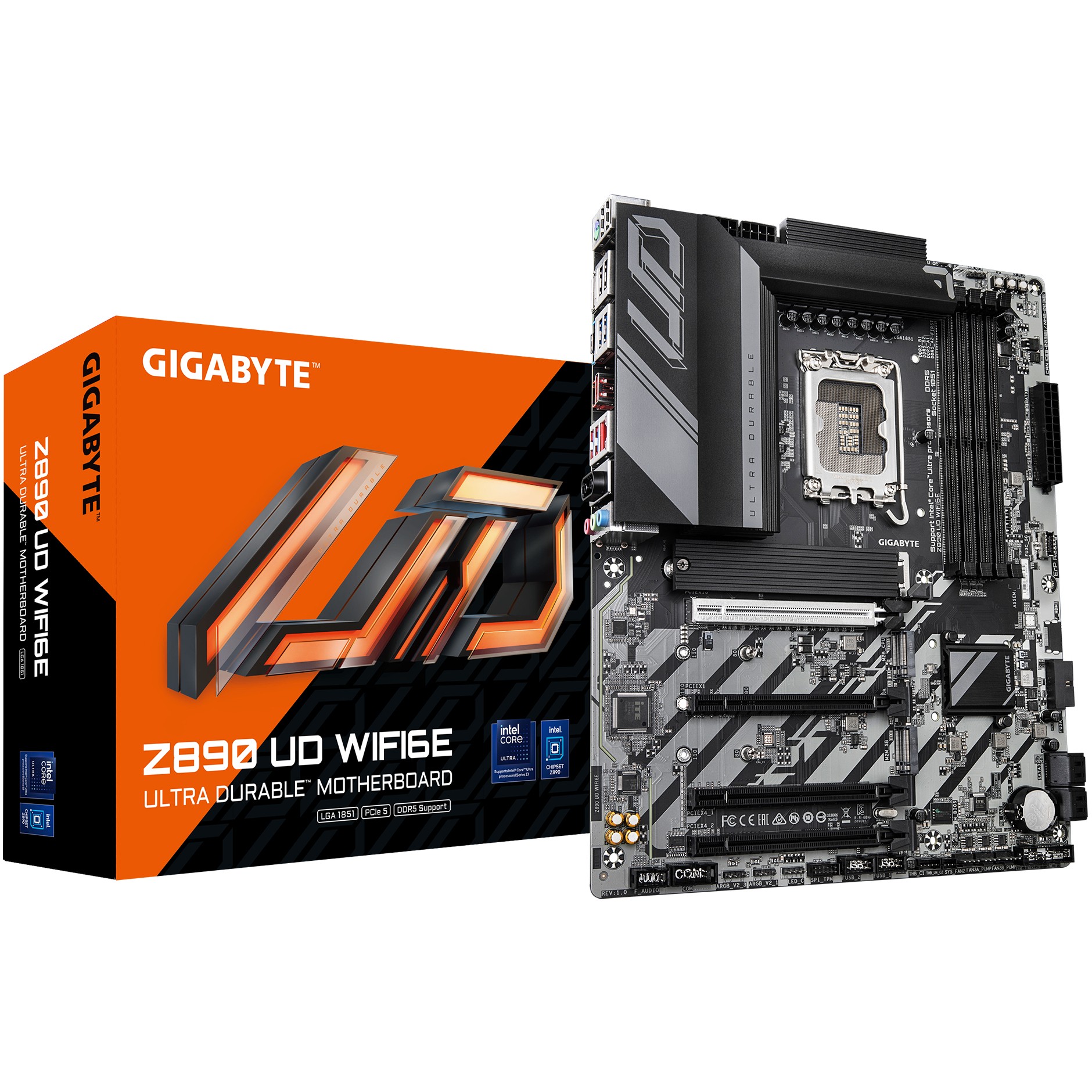 Pllakë Amë MB Intel Gigabyte Z890 UD WIFI6E / LGA 1851 / DDR5