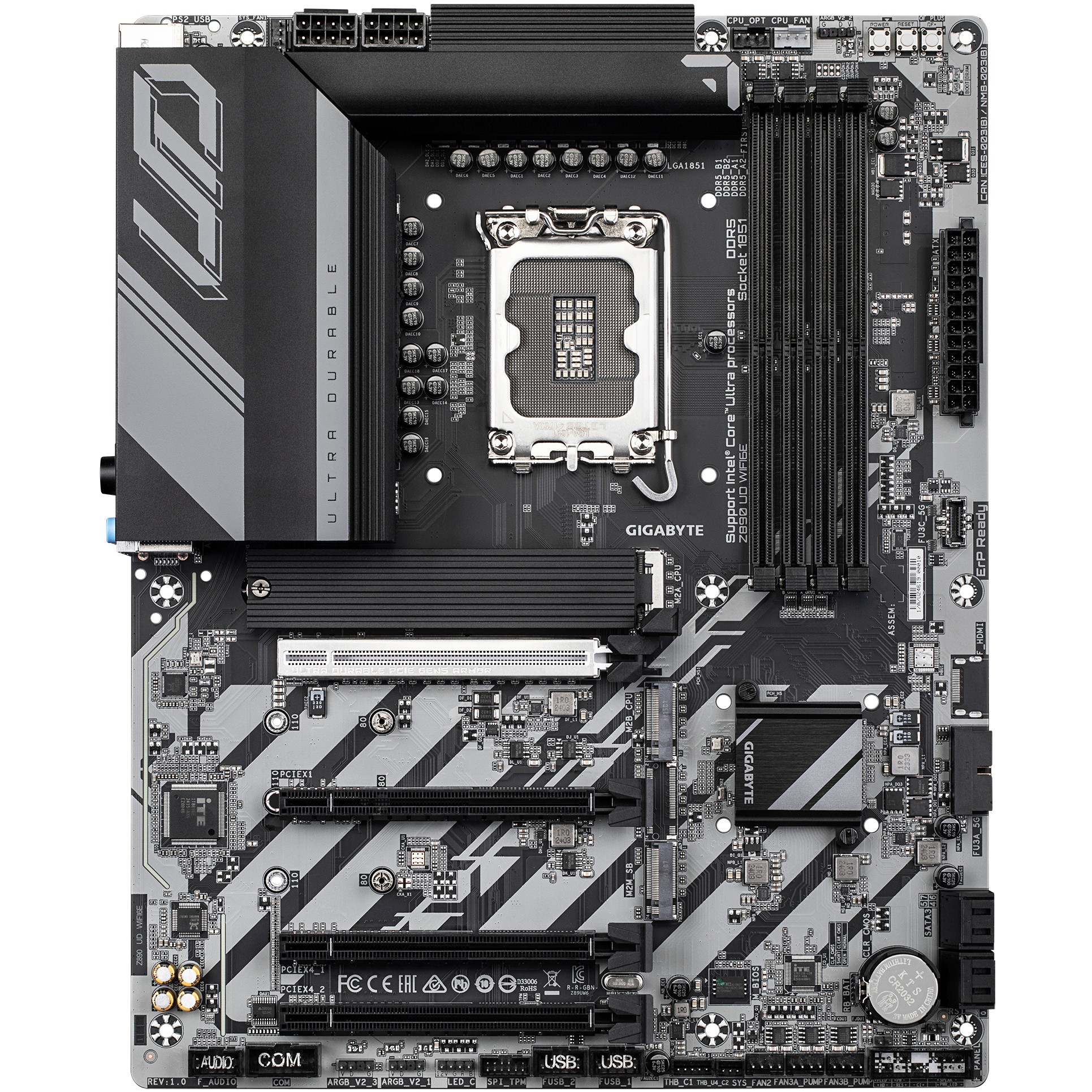 Pllakë Amë MB Intel Gigabyte Z890 UD WIFI6E / LGA 1851 / DDR5 - Figura 2