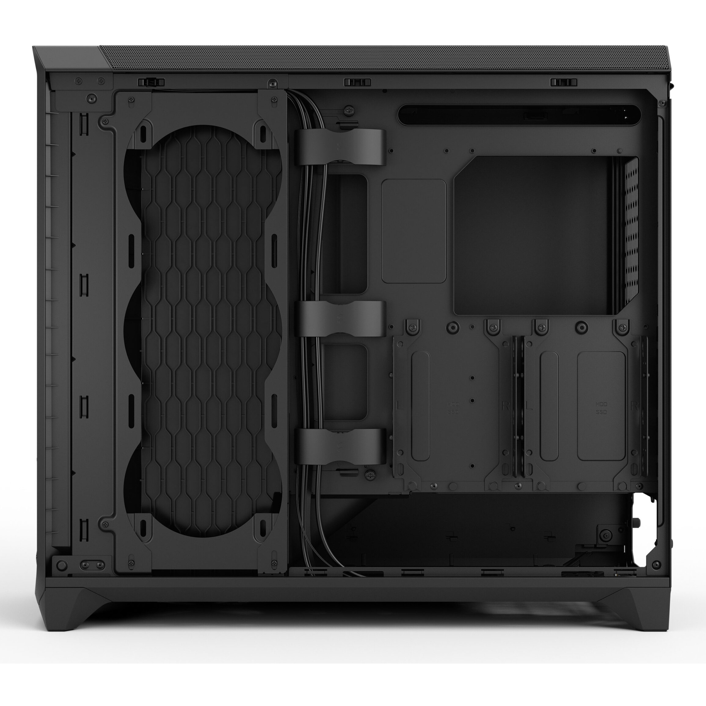 Kasë Midi Fractal Design Meshify 3 XL Solid – Zezë - Figura 5