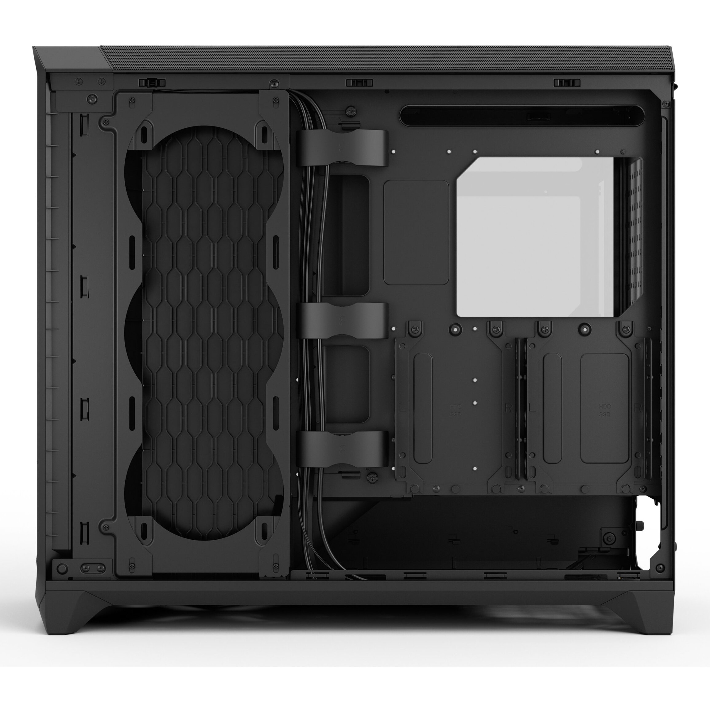 Kasë Midi Fractal Design Meshify 3 XL TG Light Tint – Zezë - Figura 5