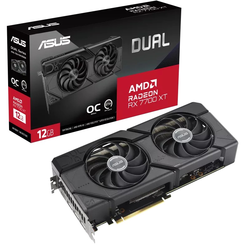Kartelë Grafike AMD RX 7700 XT 12GB ASUS Dual Radeon OC GDDR6 - Figura 5