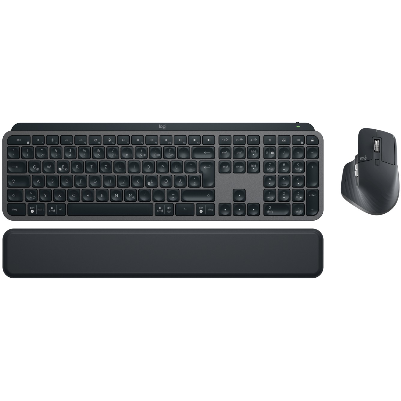 Combo Tastierë & Maus Logitech MX Keys S Combo QWERTZ DE / e zezë - Figura 3