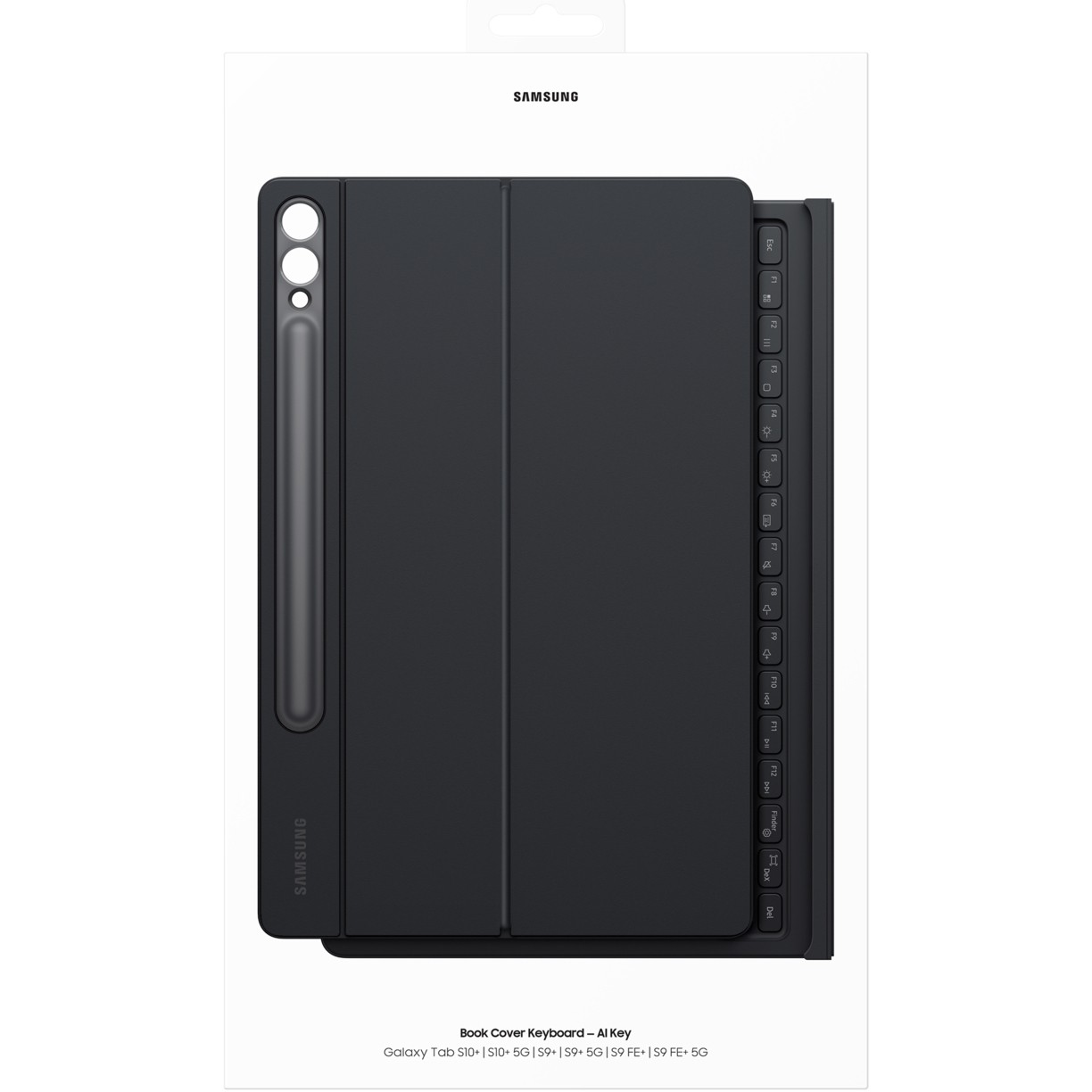 Samsung Book Cover Keyboard EF-DX825 für S10+/S9FE+/S9+ black - Figura 3