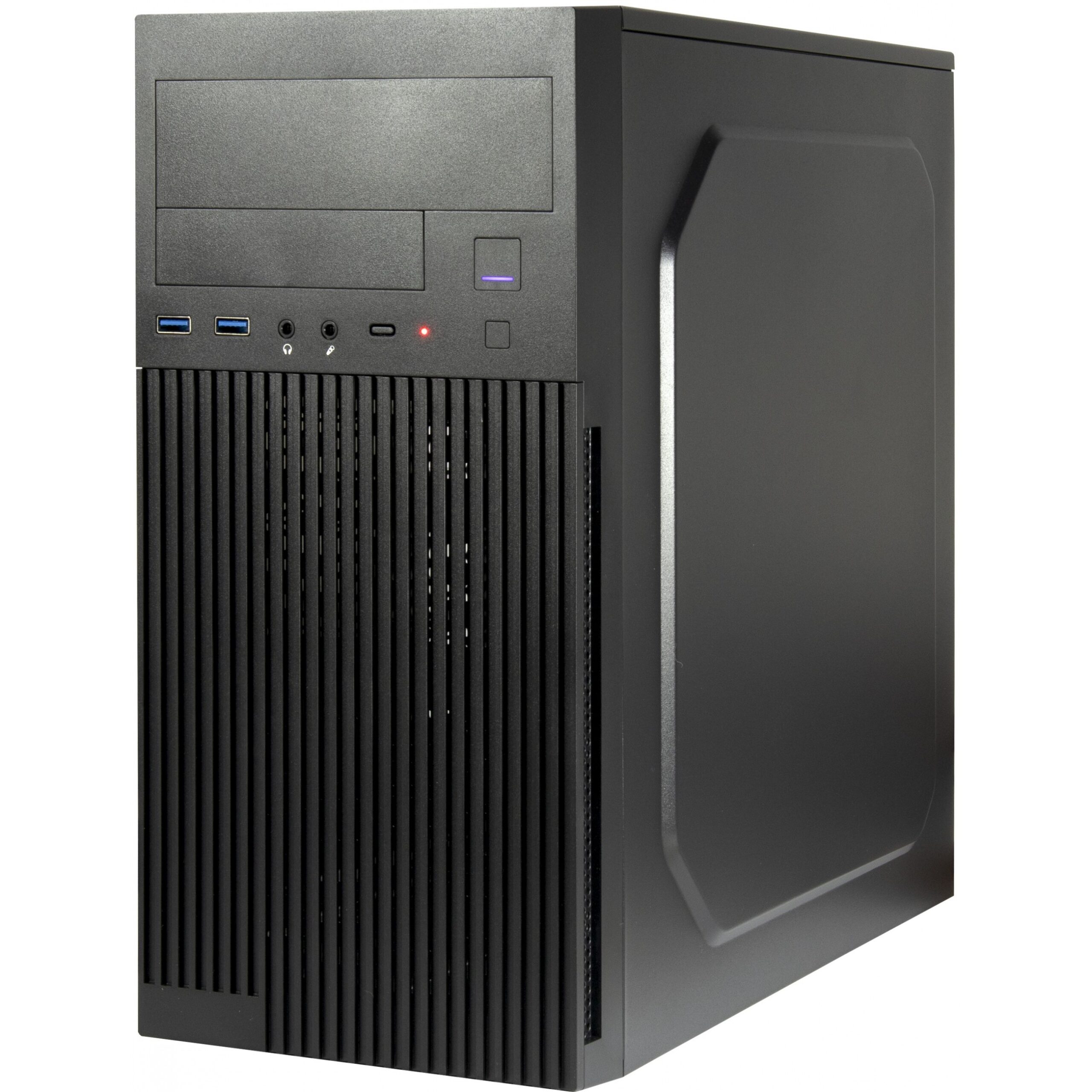 Kasë Midi Inter-Tech Micro IT-6521 Straight – Zezë