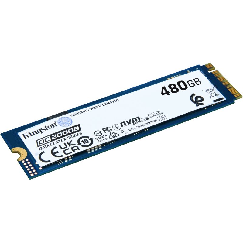 SSD të Jashtme Kingston DC2000B Enterprise / M.2 / 480GB / NVMe PCIe 4.0 ×4