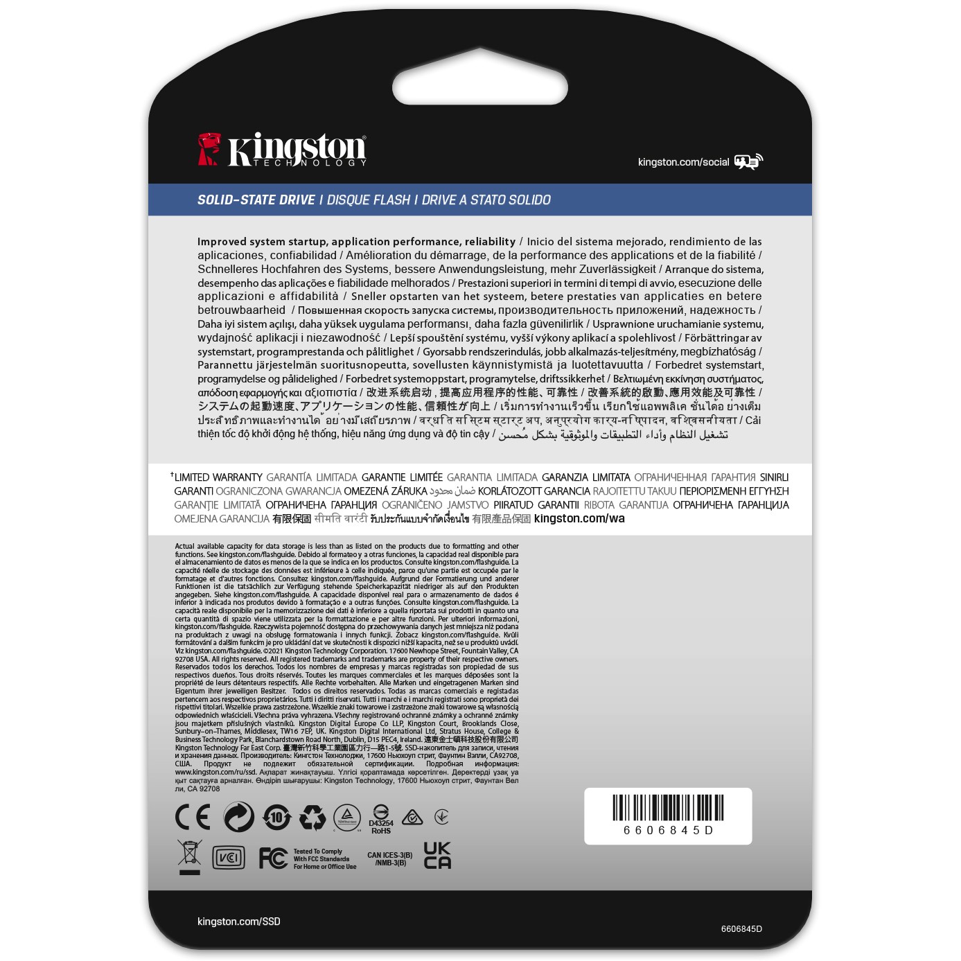 SSD e brendshme Ent. 2.5" 3.84TB Kingston DC600M - Figura 4