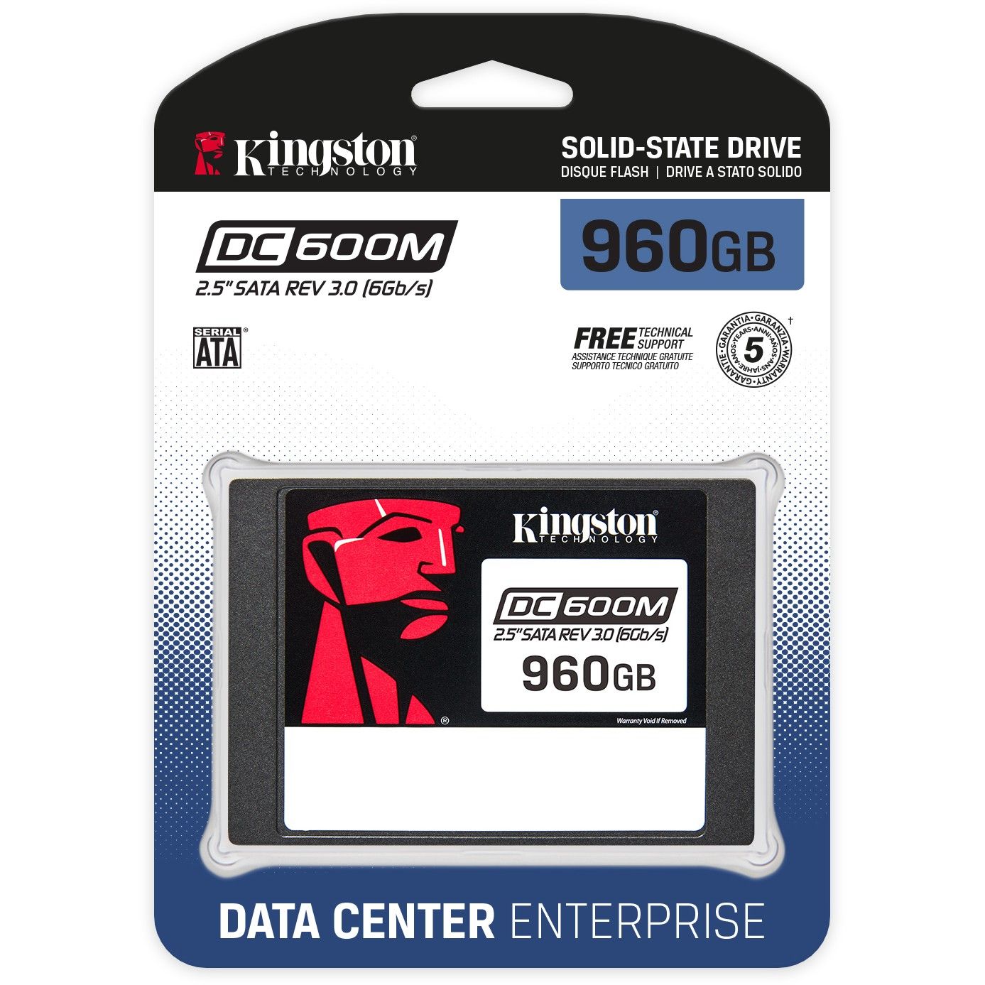 SSD të Brendshme Ent. 2.5" 960GB Kingston DC600M - Figura 3