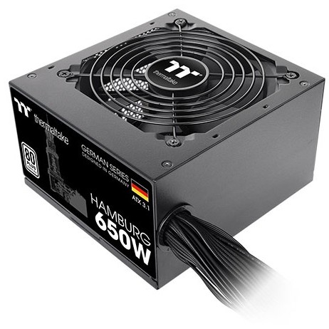 Furnizues Energjie PSU 650W Thermaltake Hamburg ATX3.1 80+