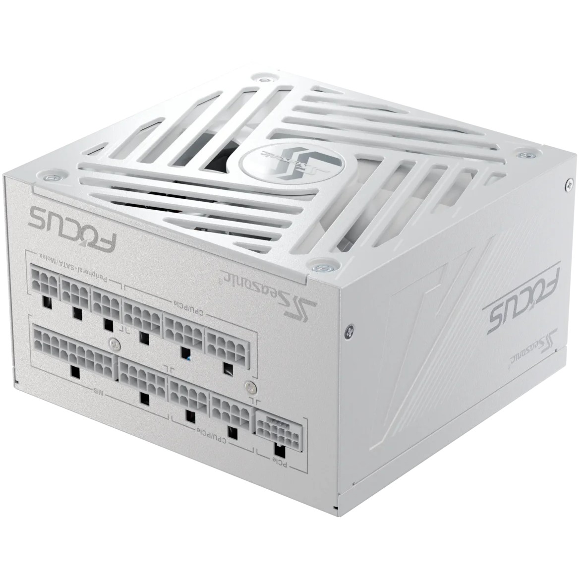 Furnizues Energjie PSU 1000W Seasonic FOCUS-GX-1000-V4-E bardhë ATX 3.1 80+ Gold - Figura 2