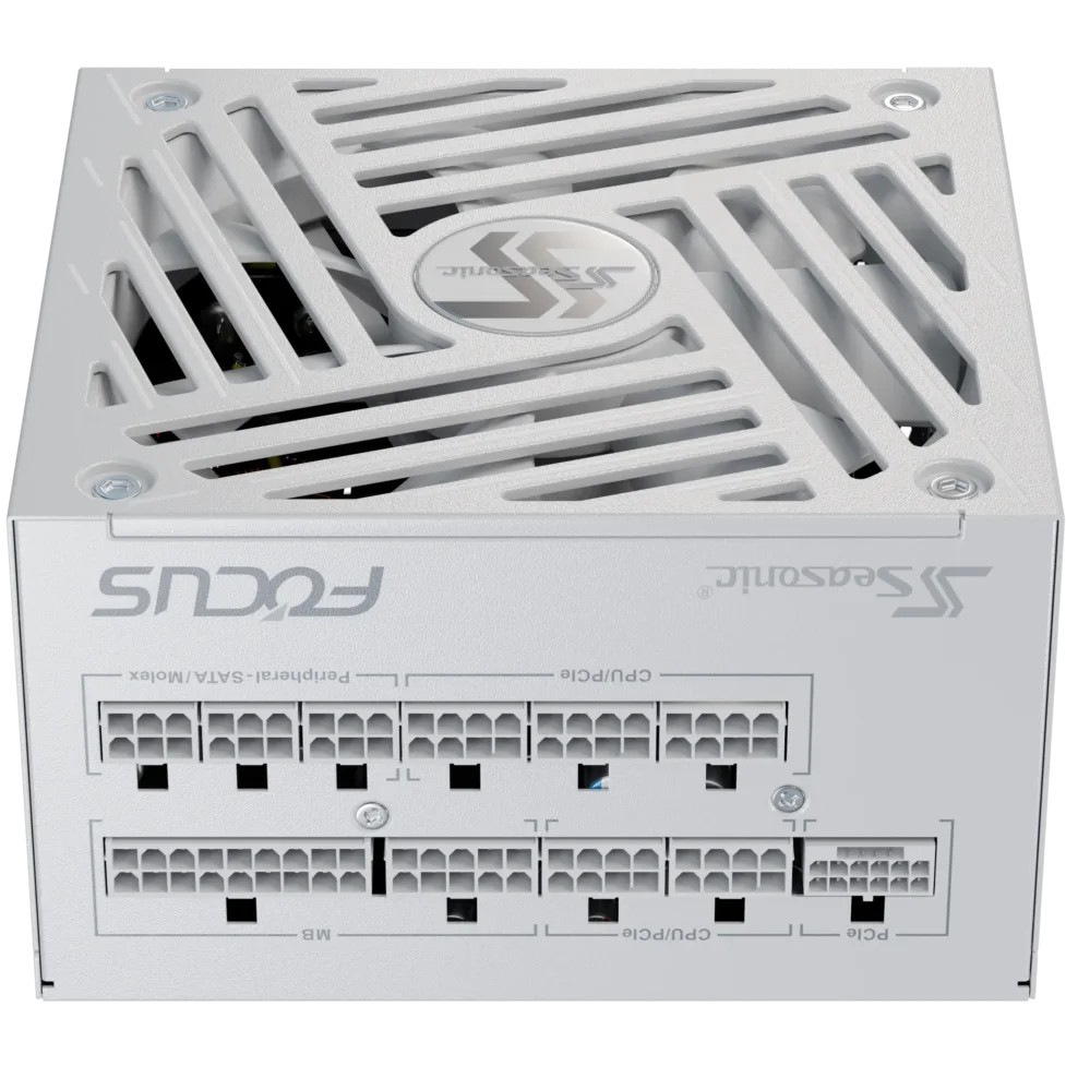 Furnizues Energjie PSU 1000W Seasonic FOCUS-GX-1000-V4-E bardhë ATX 3.1 80+ Gold - Figura 4