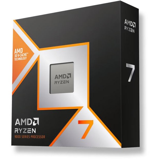 Procesor AMD Ryzen 7 9800X3D / AM5 / 8-Core / 4.7 GHz Boost deri 5.2 GHz / 120W / 96MB Cache – Tray