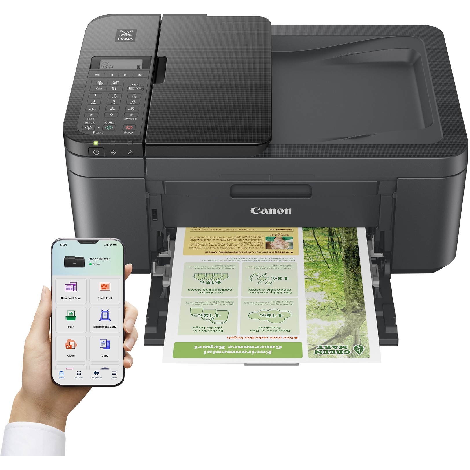 Printer Inkjet T Canon PIXMA TR4755i / 4in1 - Zezë - Figura 2