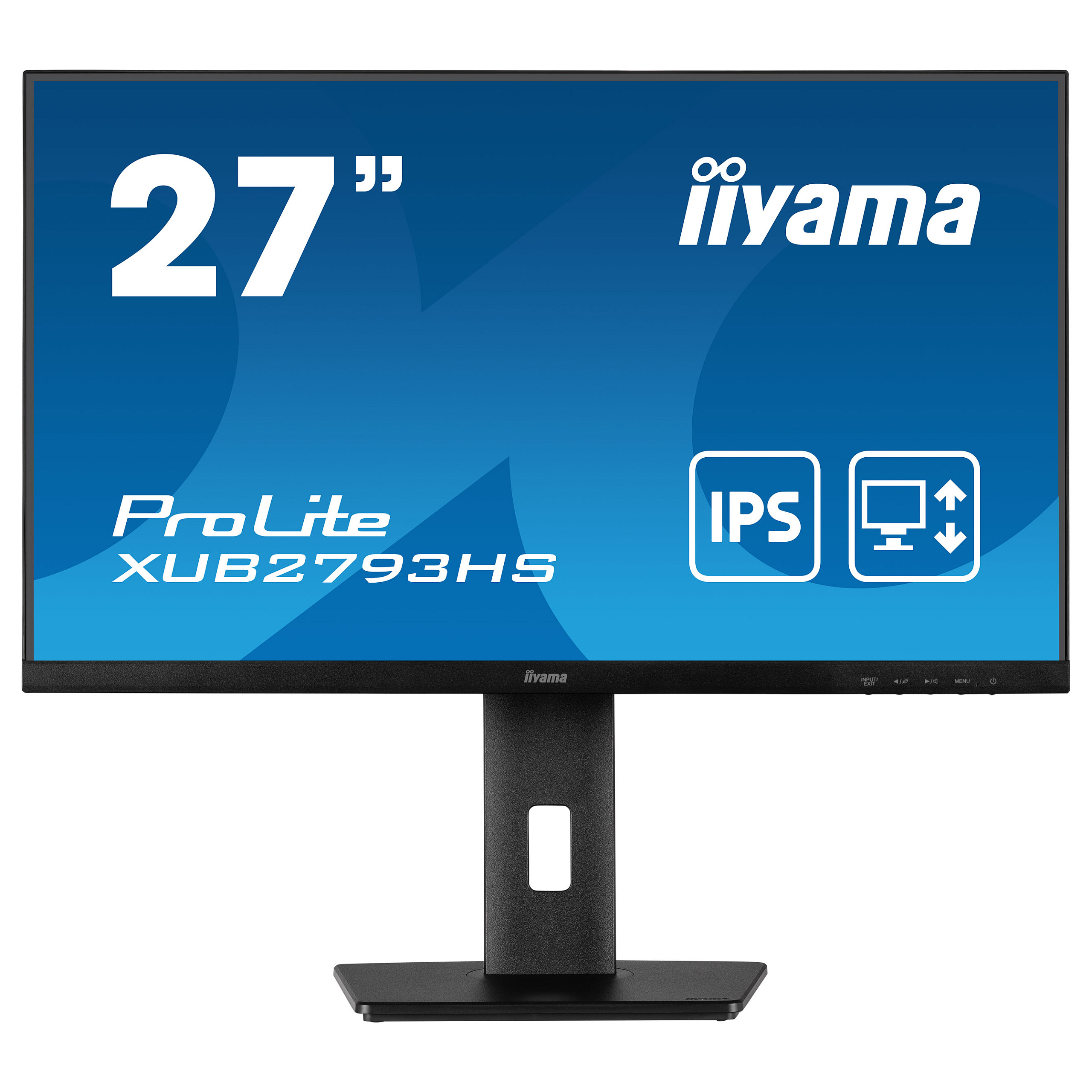 Monitor iiyama XUB2793HS-B7 / 27"/ Full HD IPS / LED / 100Hz / 1ms / HDMI+DP - Zezë - Figura 2