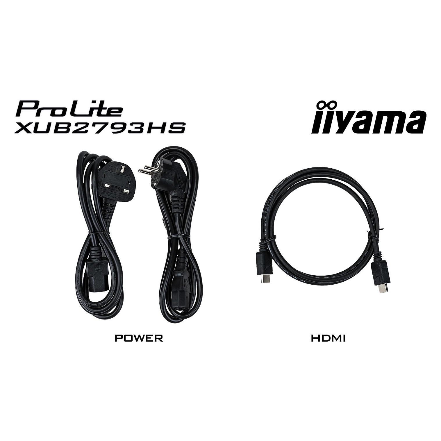 Monitor iiyama XUB2793HS-B7 / 27"/ Full HD IPS / LED / 100Hz / 1ms / HDMI+DP - Zezë - Figura 4