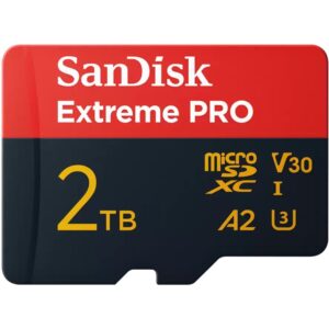 Kartë Memorie SD 2TB SanDisk Extreme PRO microSDXC UHS-I V30 A2 Klasa U3