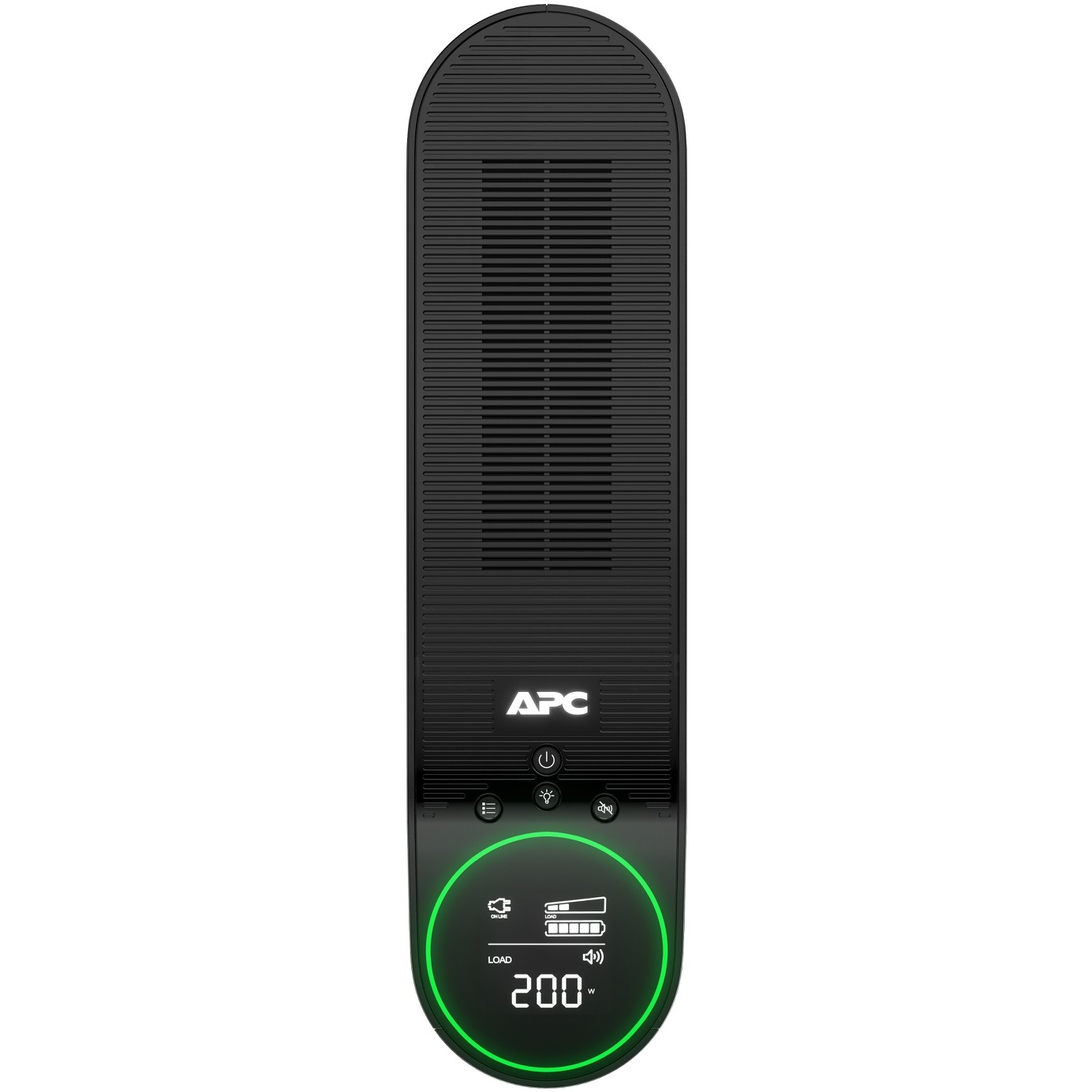APC Back-UPS Pro BGM2200B-GR – 2200VA / 1320W Line-Interactive UPS me AVR, Pure Sine Wave, RGB Lighting, USB dhe Schuko + IEC Outlets – Zezë - Figura 2