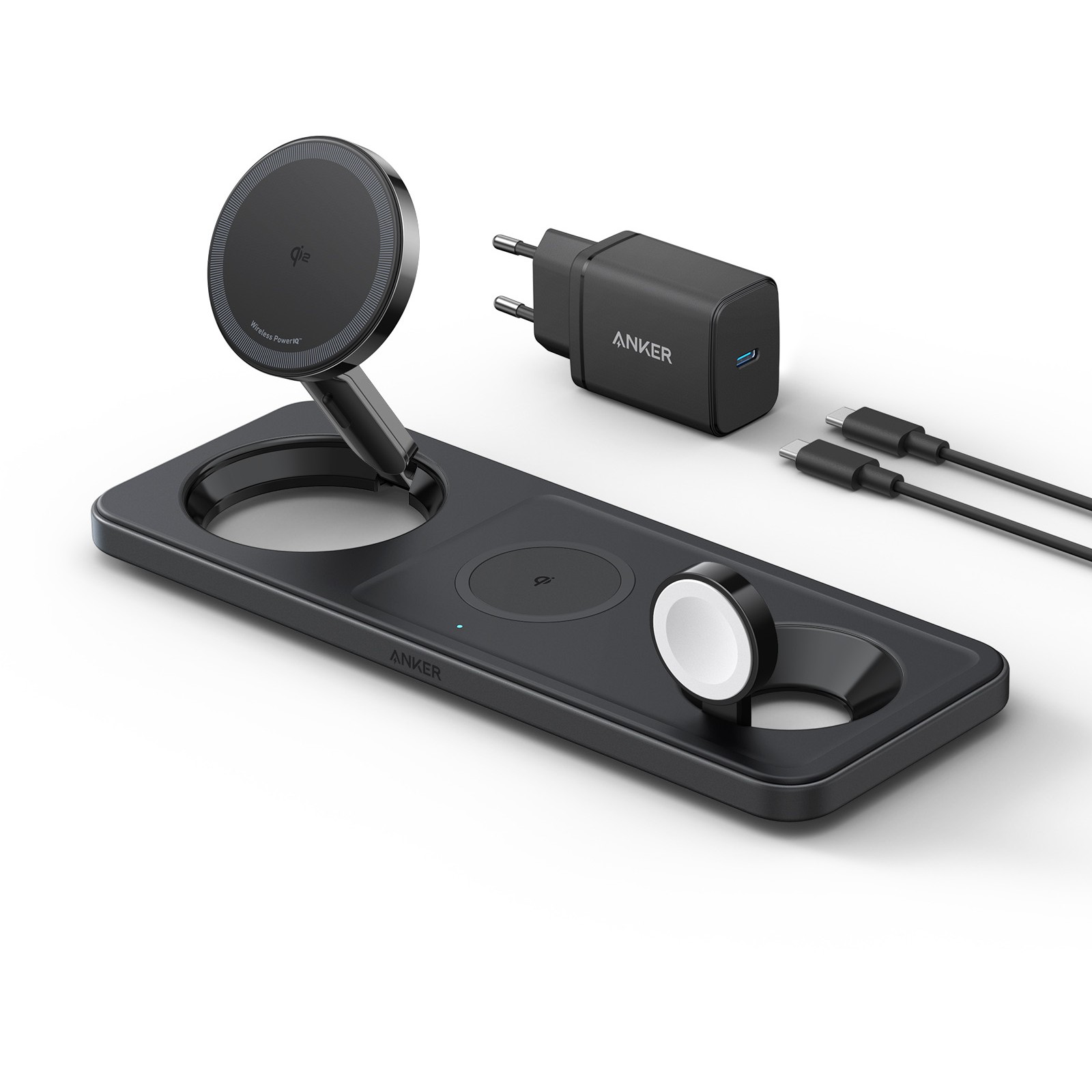 Adapter Anker MagGo Karikues Magnetik 15W pa tela PowerIQ Pad i zi