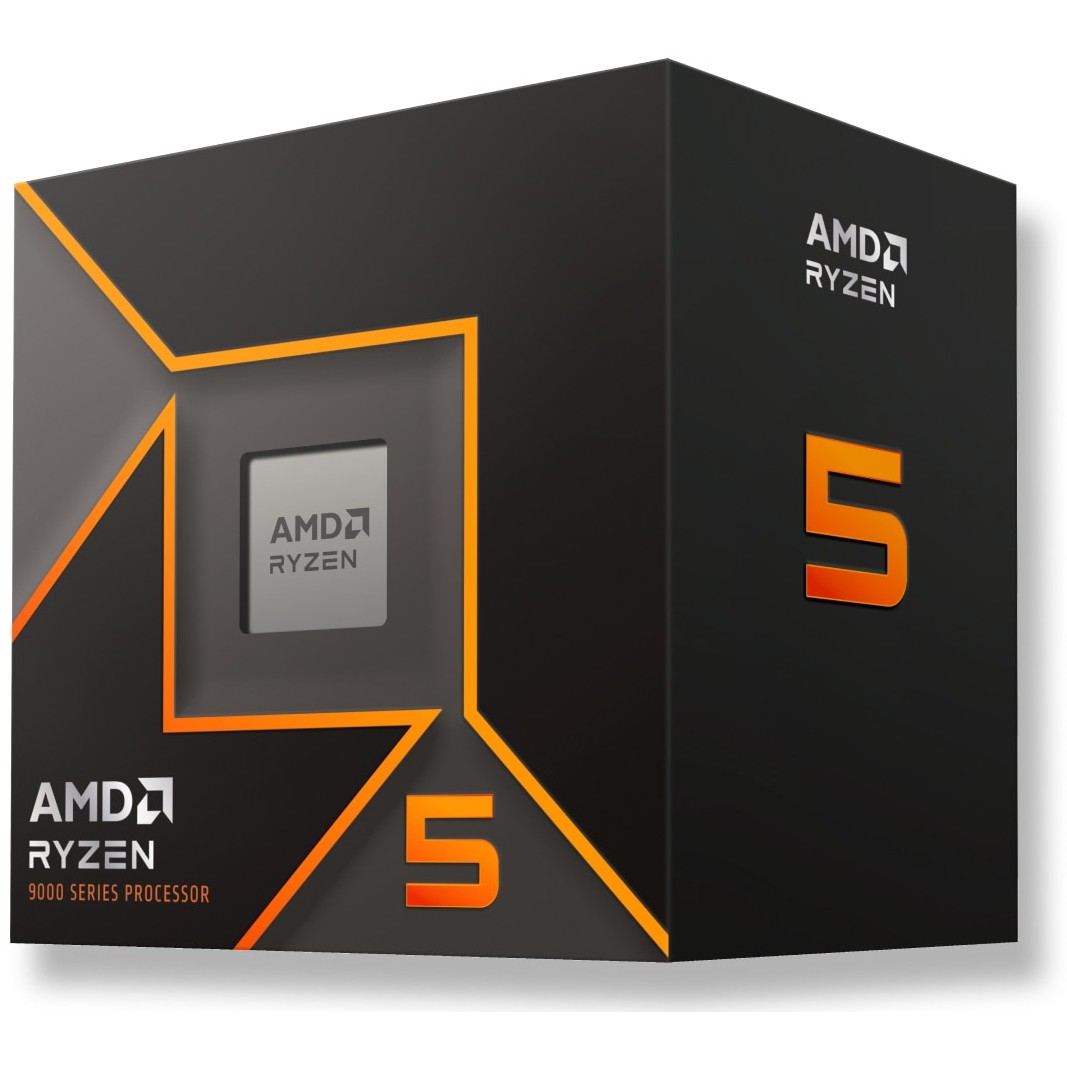 Procesor AMD AM5 Ryzen 5 9600 5.2GHz 6C/12T 65W 38MB Processor with Wraith Stealth Cooler Box