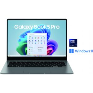 Laptop Samsung Galaxy Book5 Pro / Ultra 5 226V / 16GB LPDDR5 / 512GB / 16" WQXGA+ AMOLED Touch / Intel Arc Graphics 130V / DE  - Gri