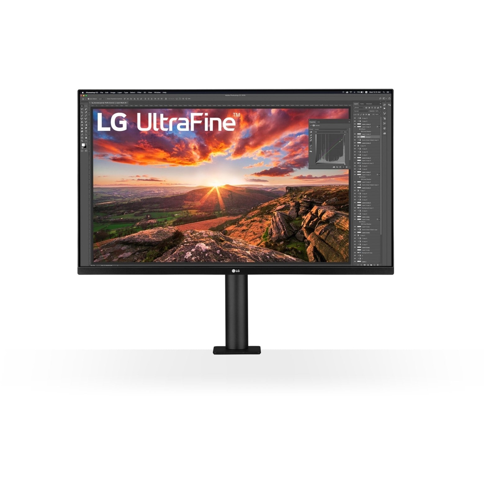 Monitor LG UltraFine Ergo 32UN880K-B 16:9 4K UHD IPS 83.3cm/32" (3840x2160) - Figura 2