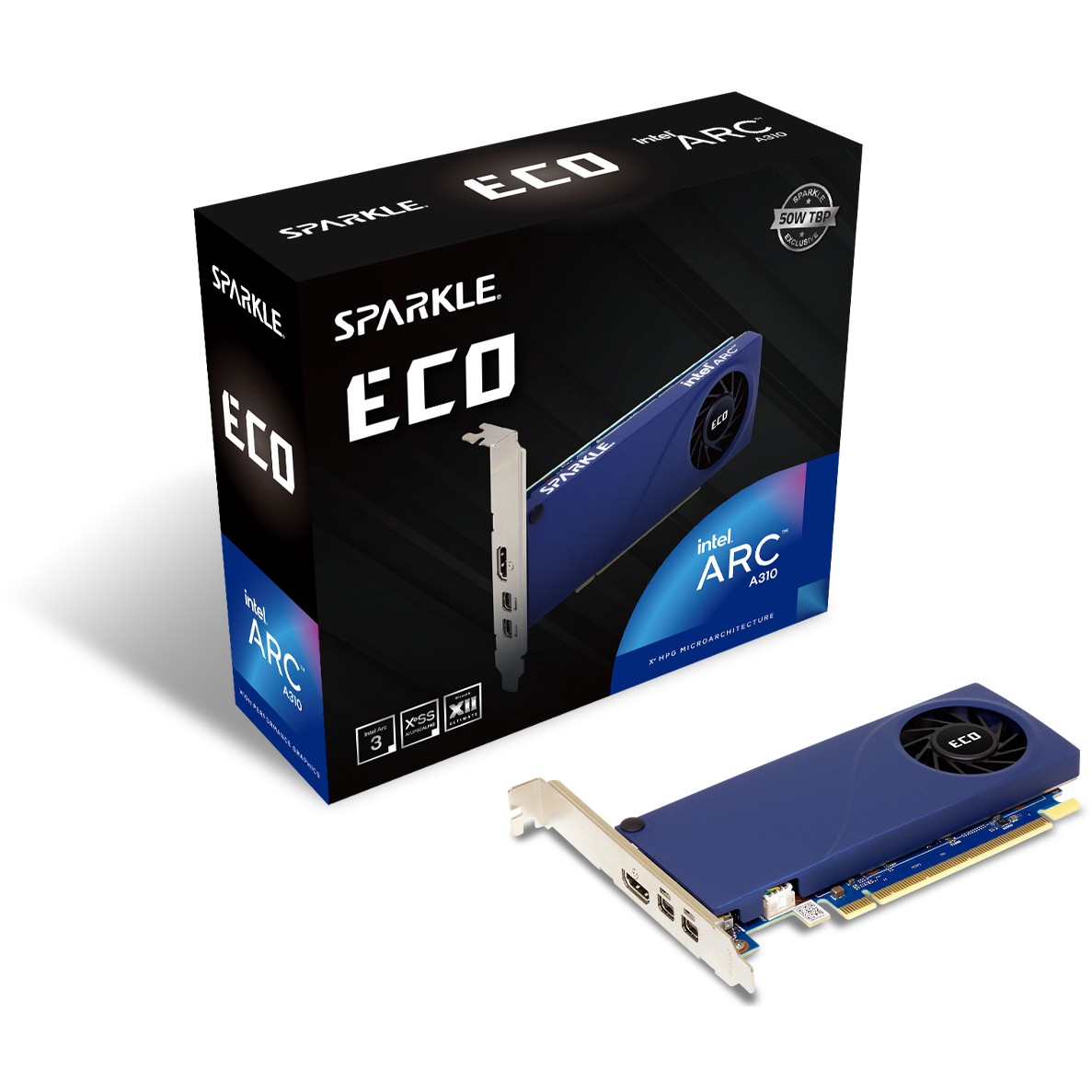 Kartelë grafike A310 4GB Sparkle Intel Arc Eco LP GDDR6 1 Fan - Figura 5