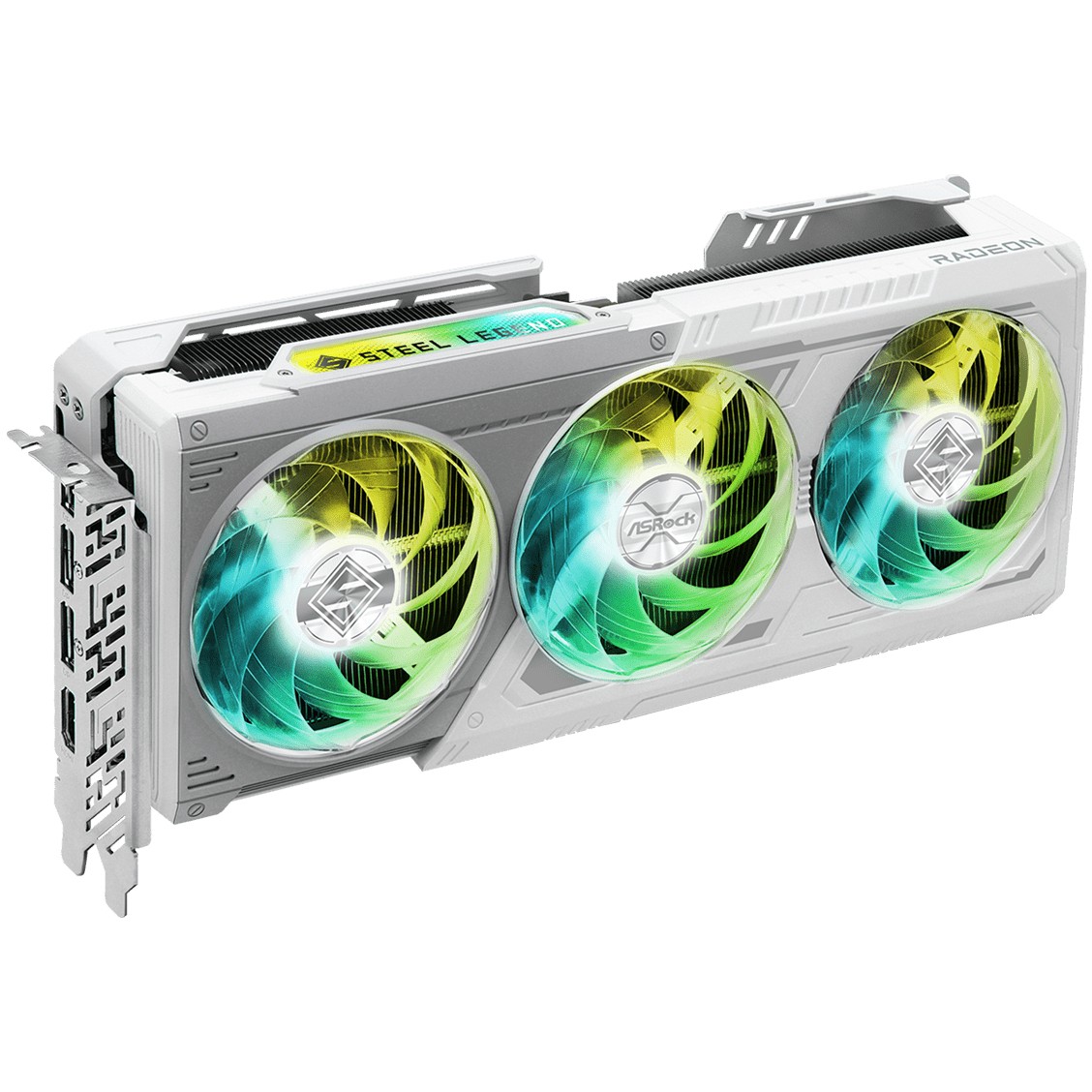 Kartelë Grafike AMD RX 9070 16GB ASRock Radeon Steel Legend GDDR6 3Fan - Figura 2