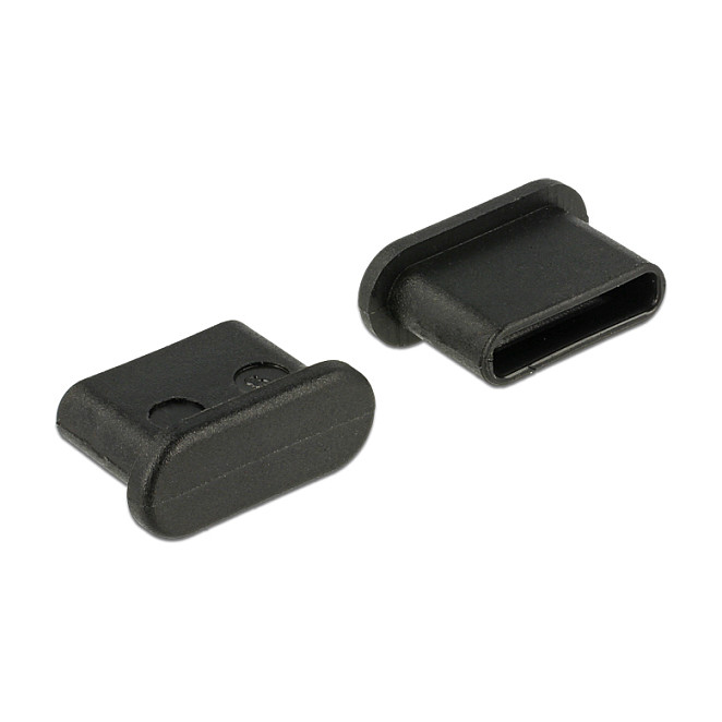 Aksesorë DeLock Dust Protection for USB-C Port without Handle 10-Pack - Zezë