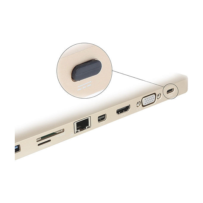Aksesorë DeLock Dust Protection for USB-C Port without Handle 10-Pack - Zezë - Figura 2