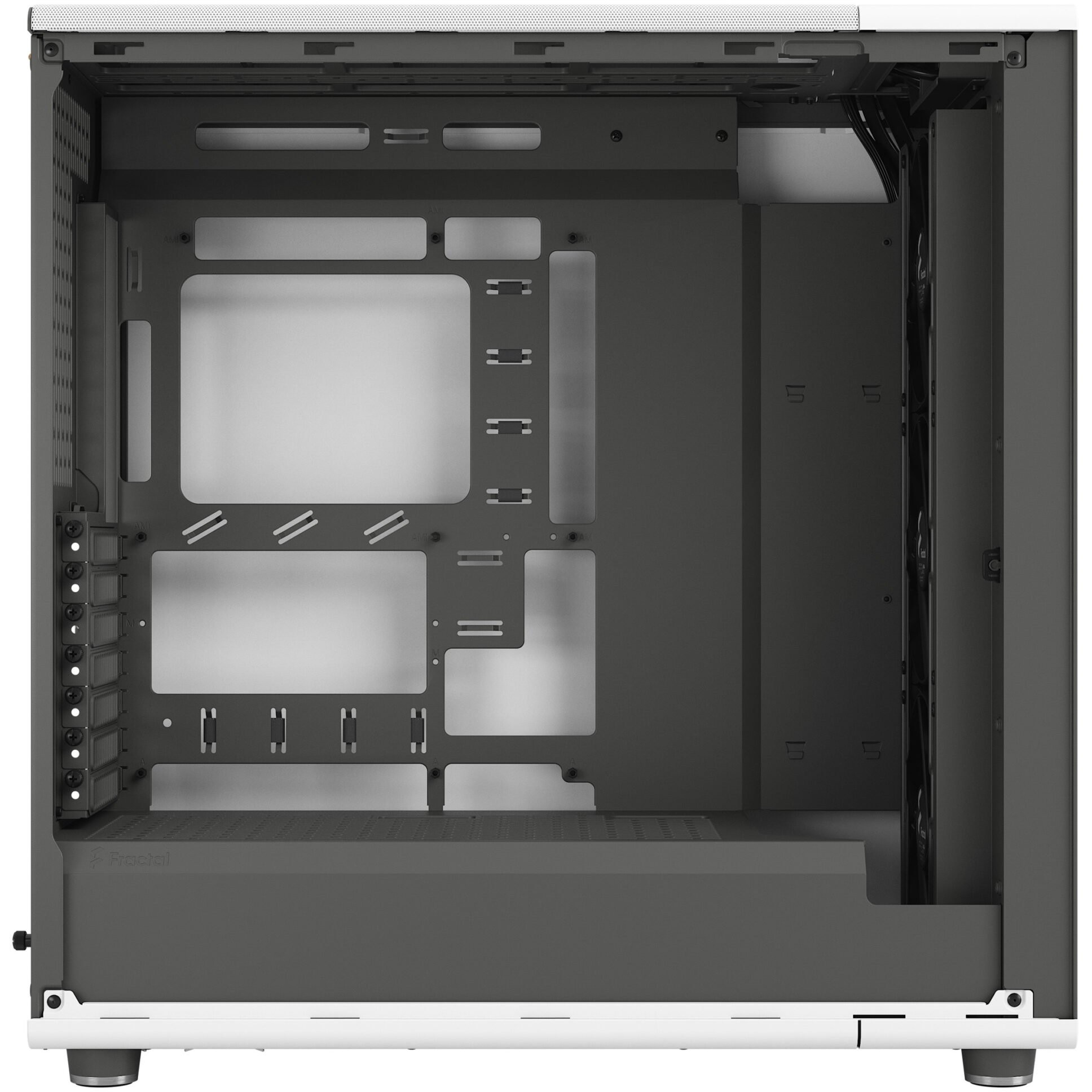 Kasë Fractal Design North XL RC TG Clear Mid Tower – Bardhë - Figura 2