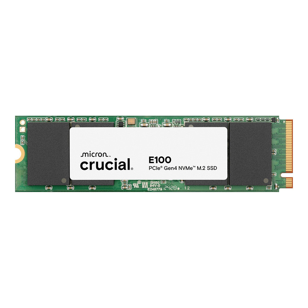 SSD të Brendshme Crucial E100 NVMe / 1TB / M.2 PCIe 4.0 x4