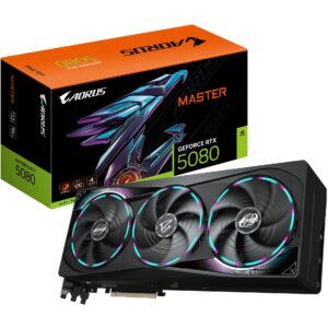 Kartelë Grafike Nvidia RTX 5080 16GB GDDR7 Gigabyte Aorus Master 3Fan