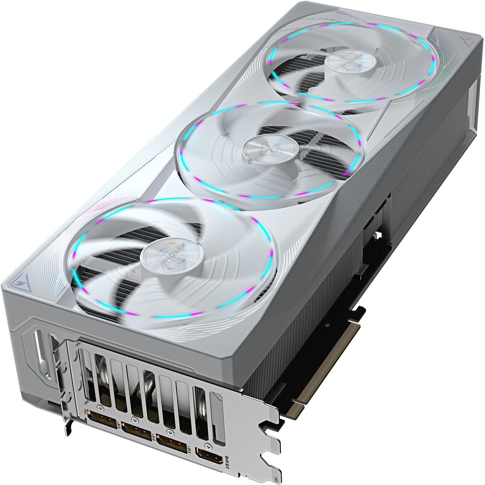 Kartelë Grafike NVIDIA GPU RTX 5080 16GB GDDR7 Gigabyte Aorus Master Ice 3Fan - Figura 2